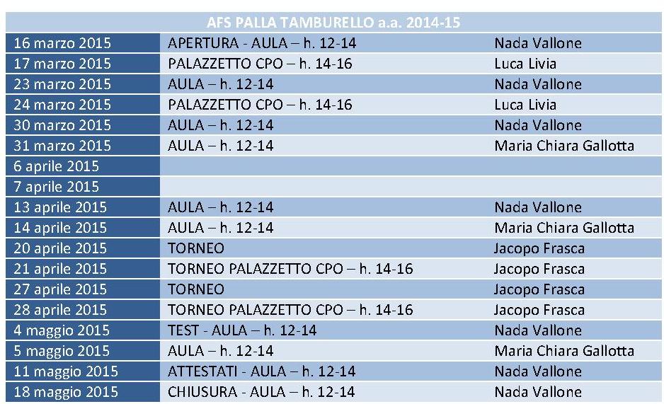 Ipotesi calendario