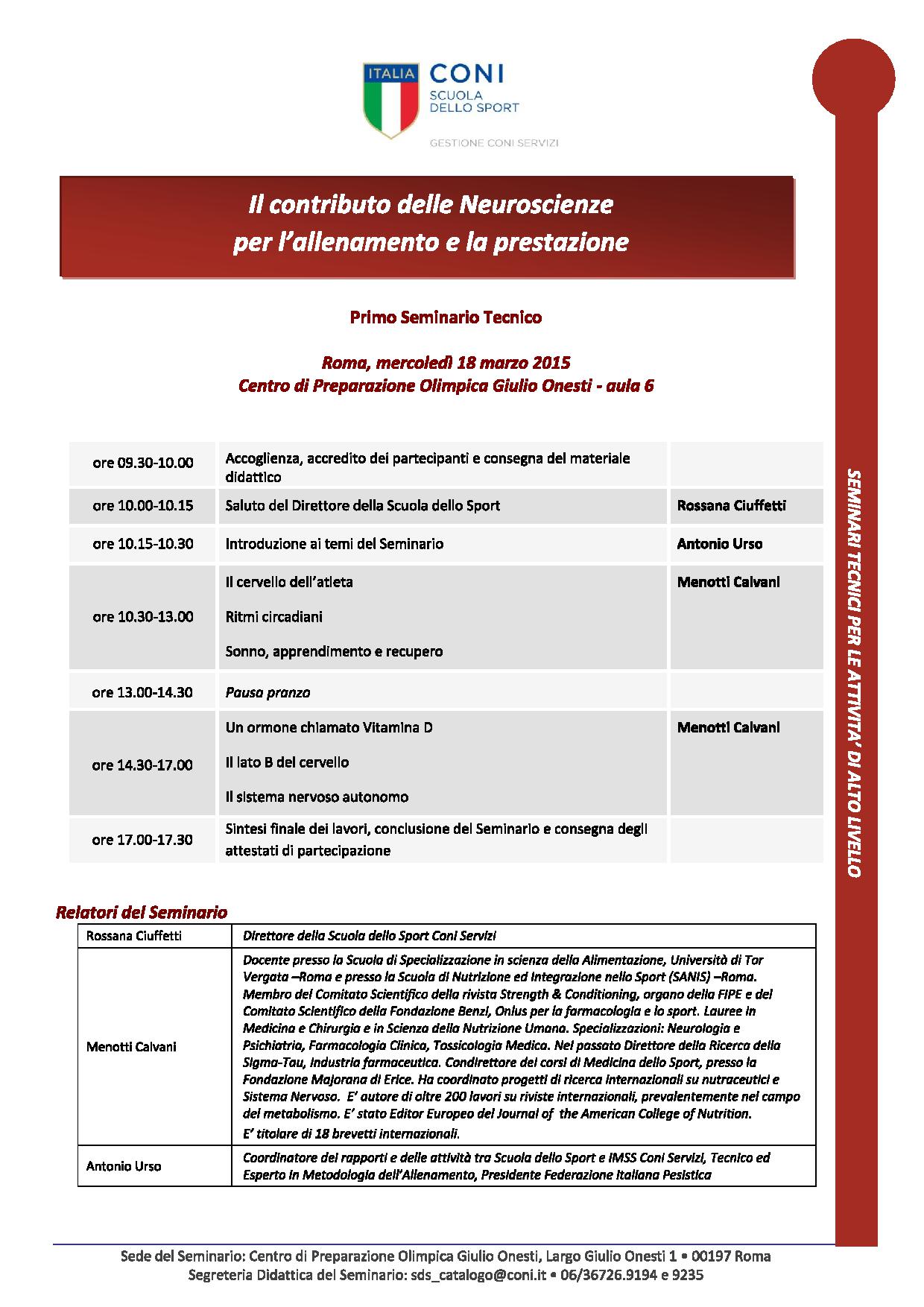 Programma 1ST2015