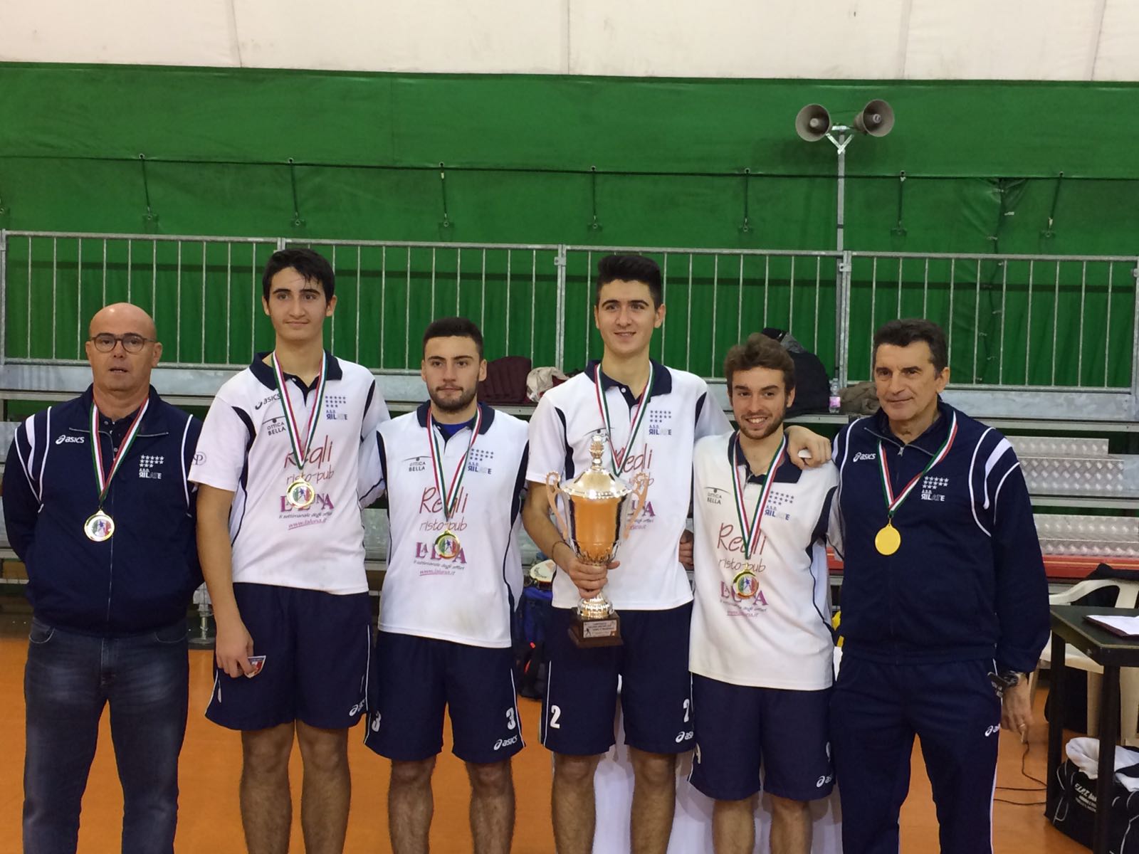 Rilate Campione ditalia Serie B Indoor 2016