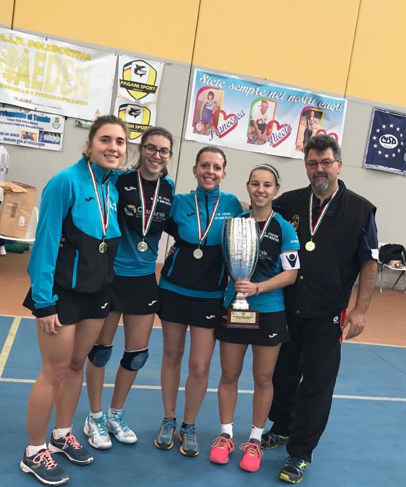 Nave San Rocco vinictrice Supercoppa Indoor 18