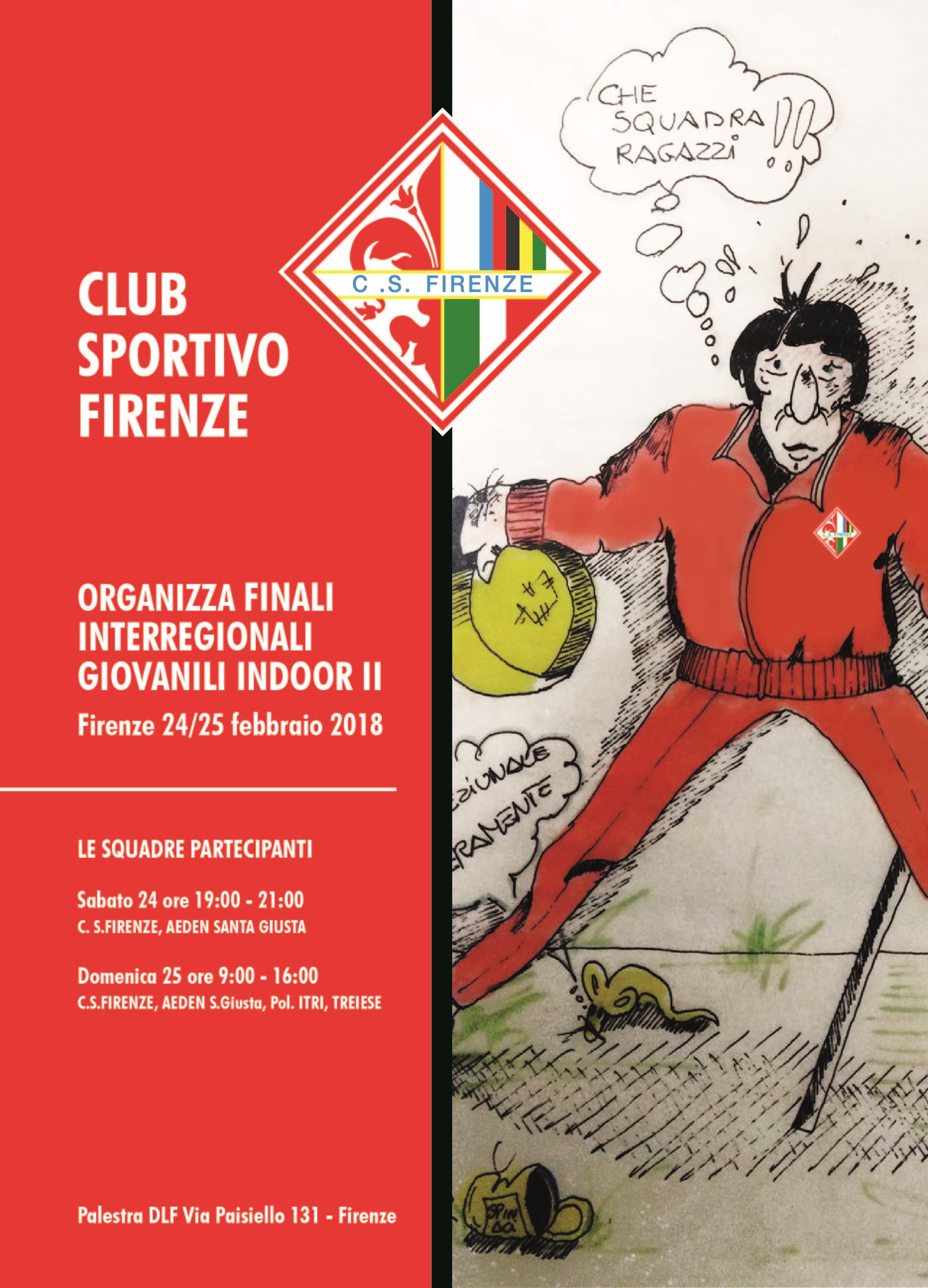 locandina Interregionale Indoor Giovanile