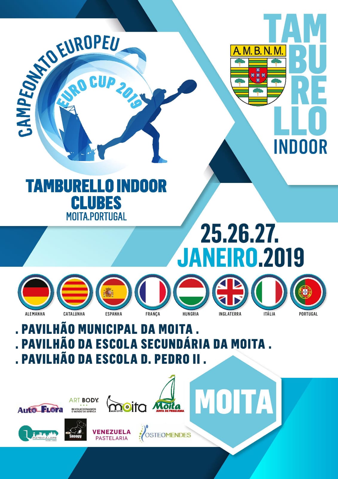Locandina Coppa Europa Indoor 2019