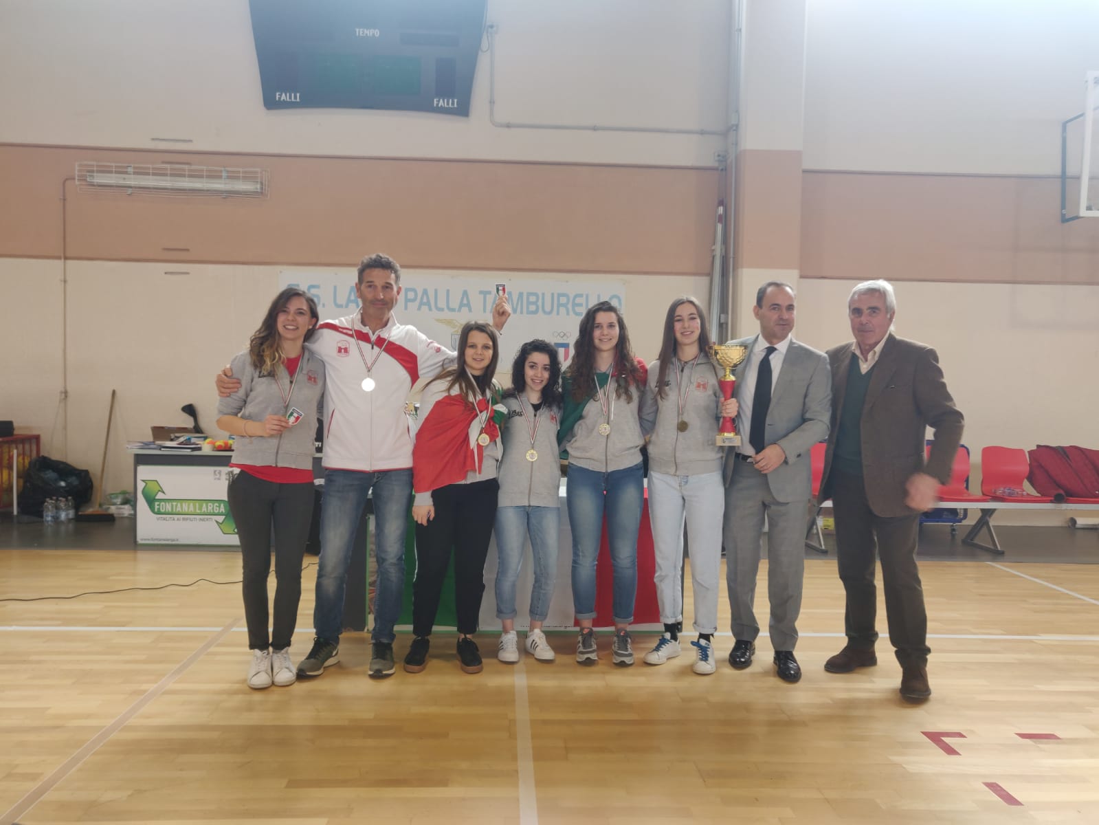 ASD US SEGNO Femminile - Vincitrice Campionati Nazionali Giovanili ctg.Allievi