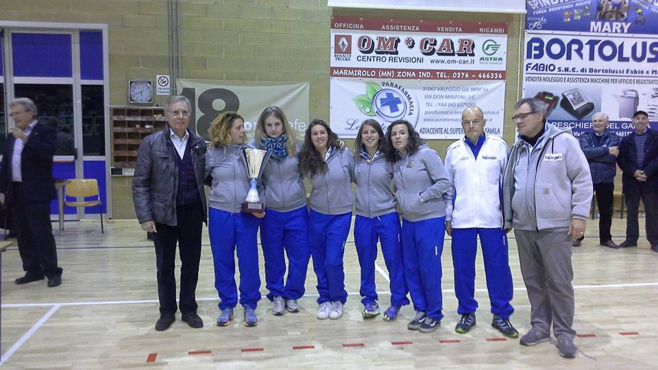 Sabbionara Trentino Team Campione Supercoppa Indoor 2015